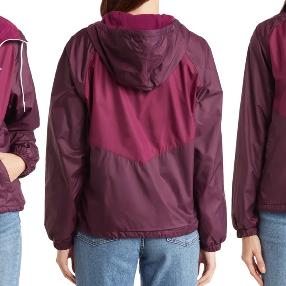 NWT Columbia May Valley Lined Windbreaker Size Medium - Picture 3 of 8